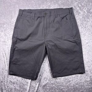 Genuine Dickies Mens Gray Ripstop Carpenter Shorts Size 38 Workwear C403789